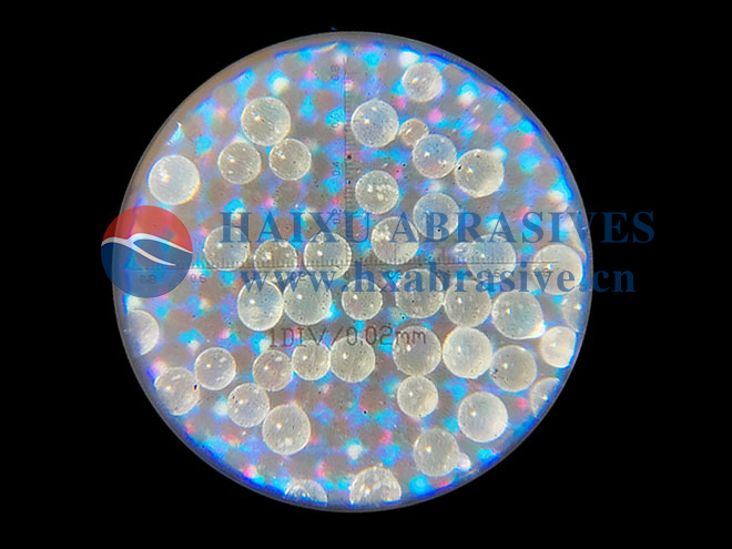 Blasting media glass beads -1-